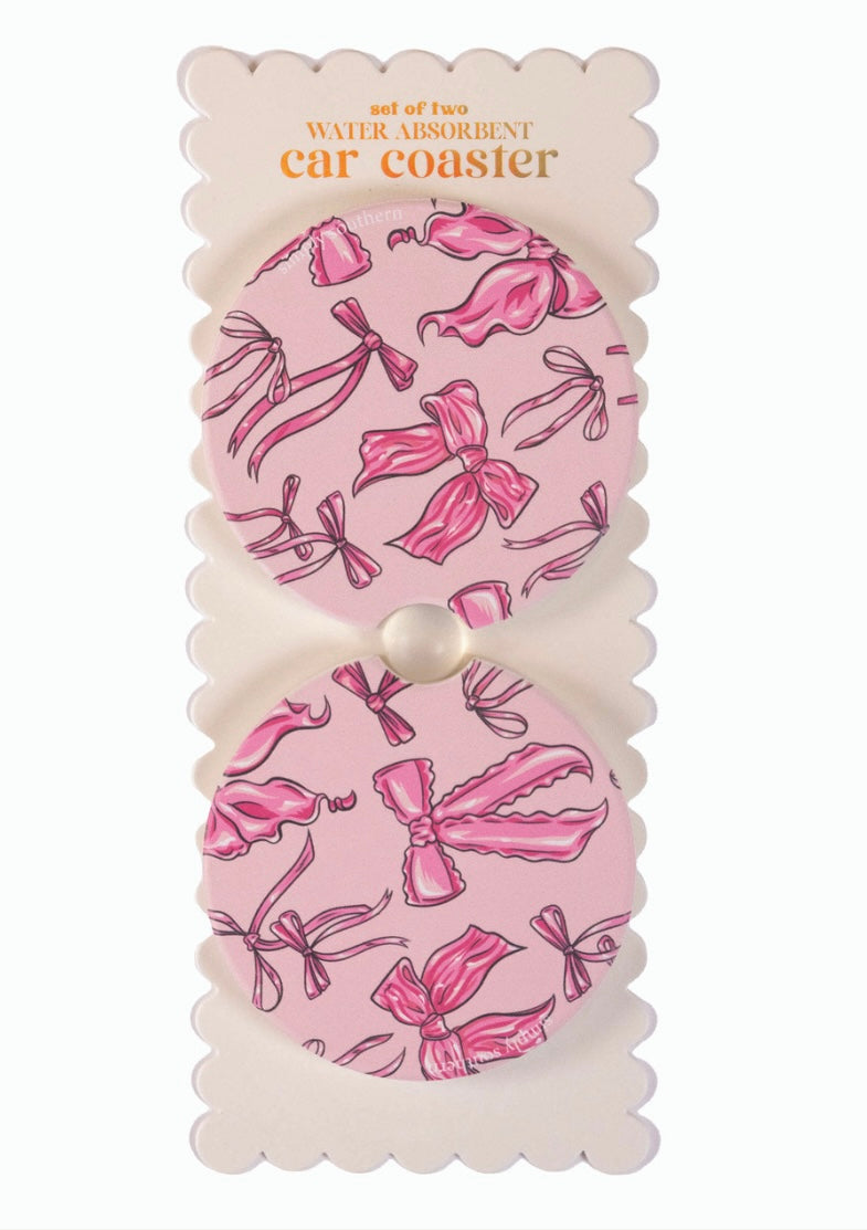 SIMPLY SOUTHERN CAR COASTER SET OF 2