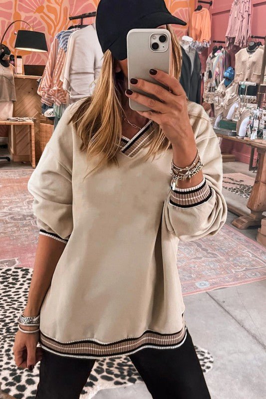 Varsity Throwback Pullover