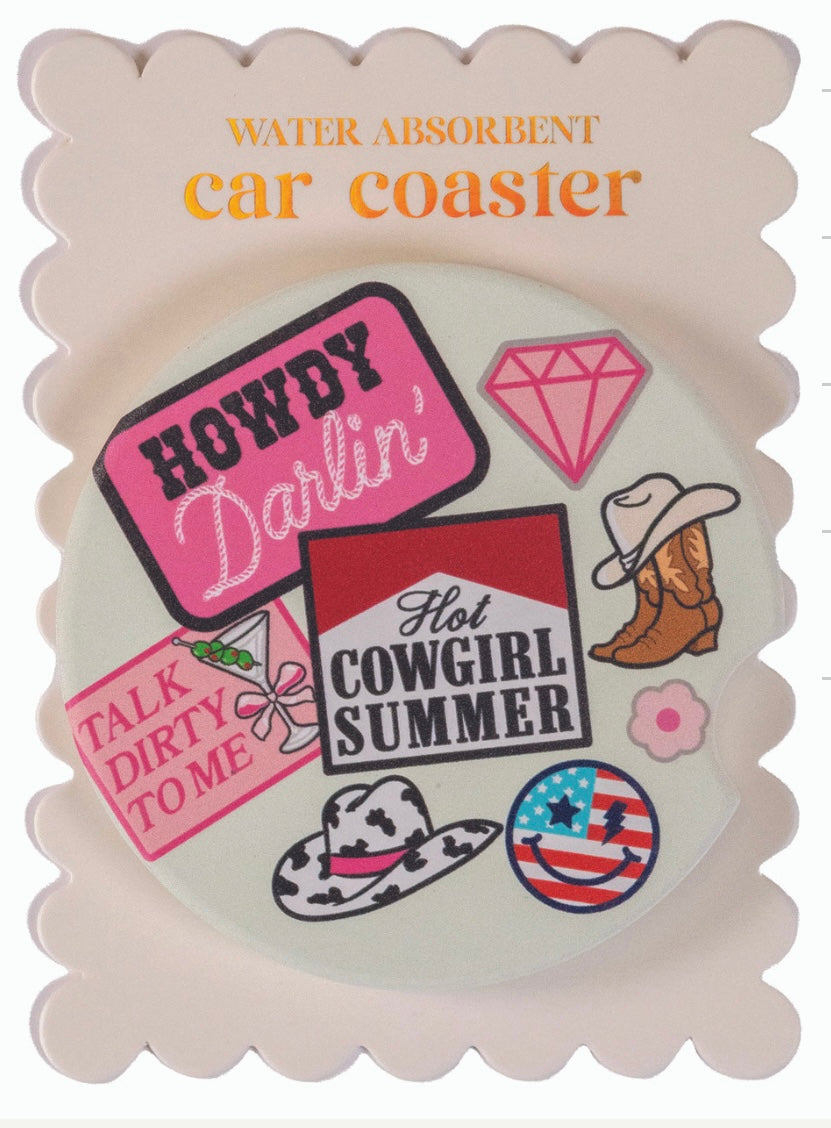 SIMPLY SOUTHERN INDIVIDUAL CAR COASTER