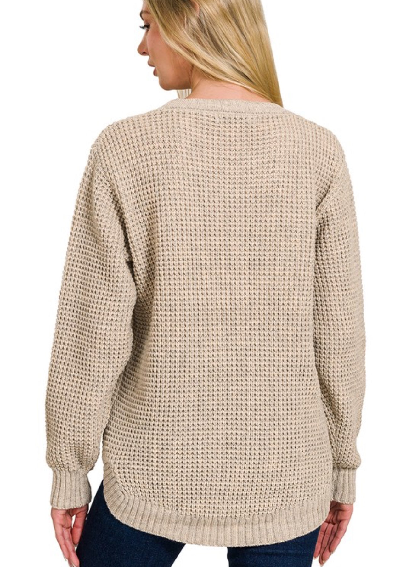 ZENANA COZY AND CONNECTED SWEATER