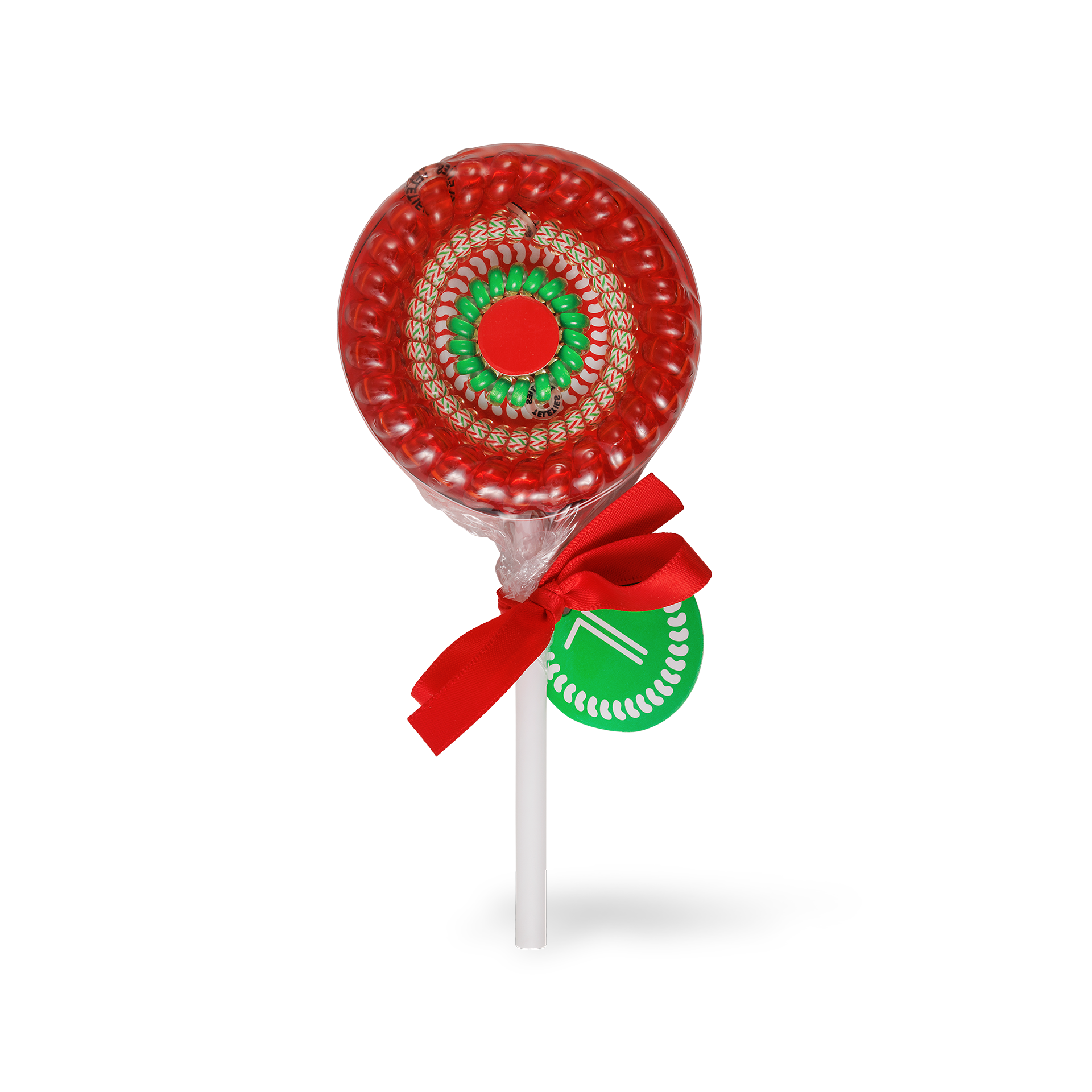 Spiral Hair Coils Holiday Lollipop