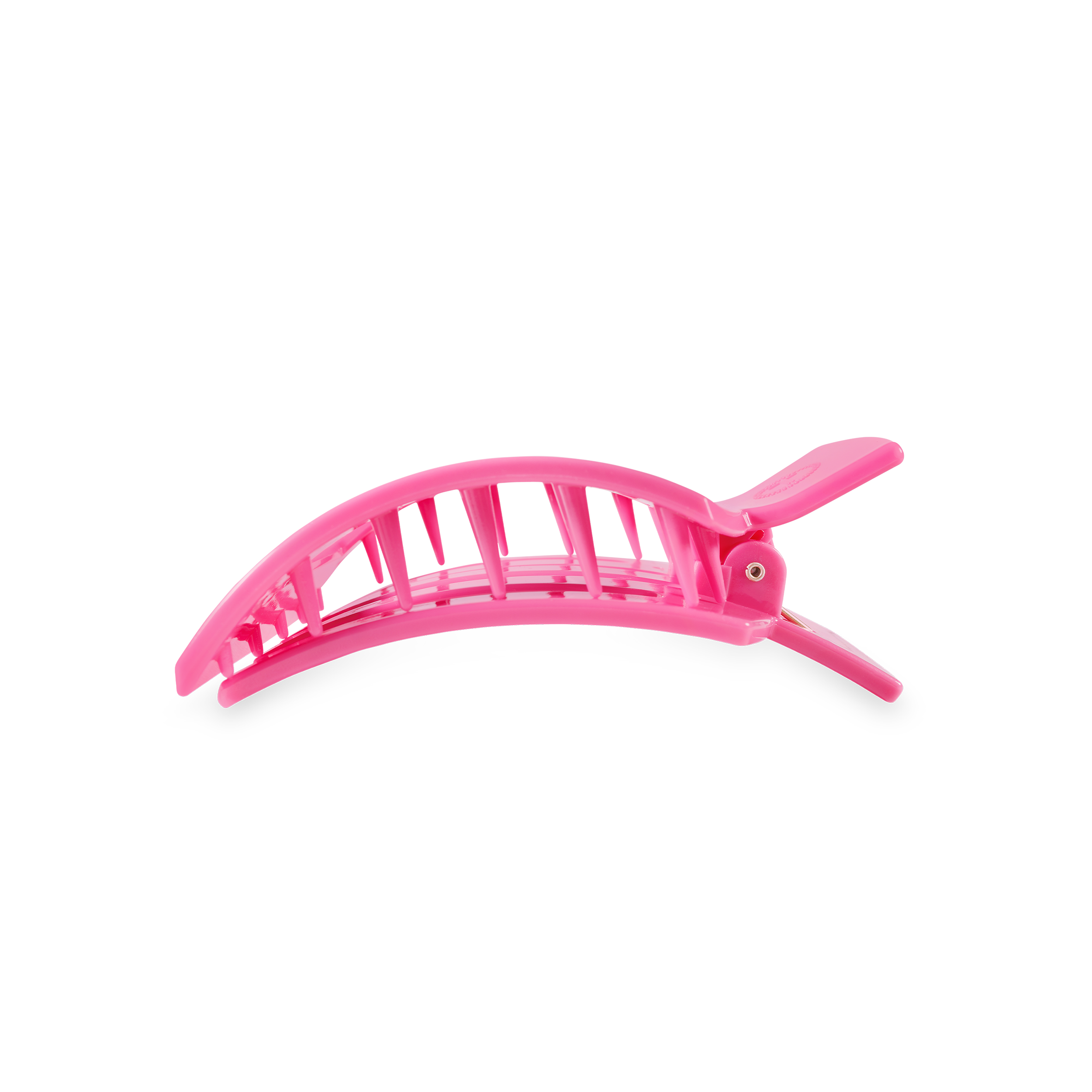 Paradise Pink Medium Flat Square Hair Clip