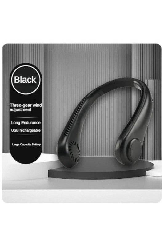 HANDS-FREE NECK FAN