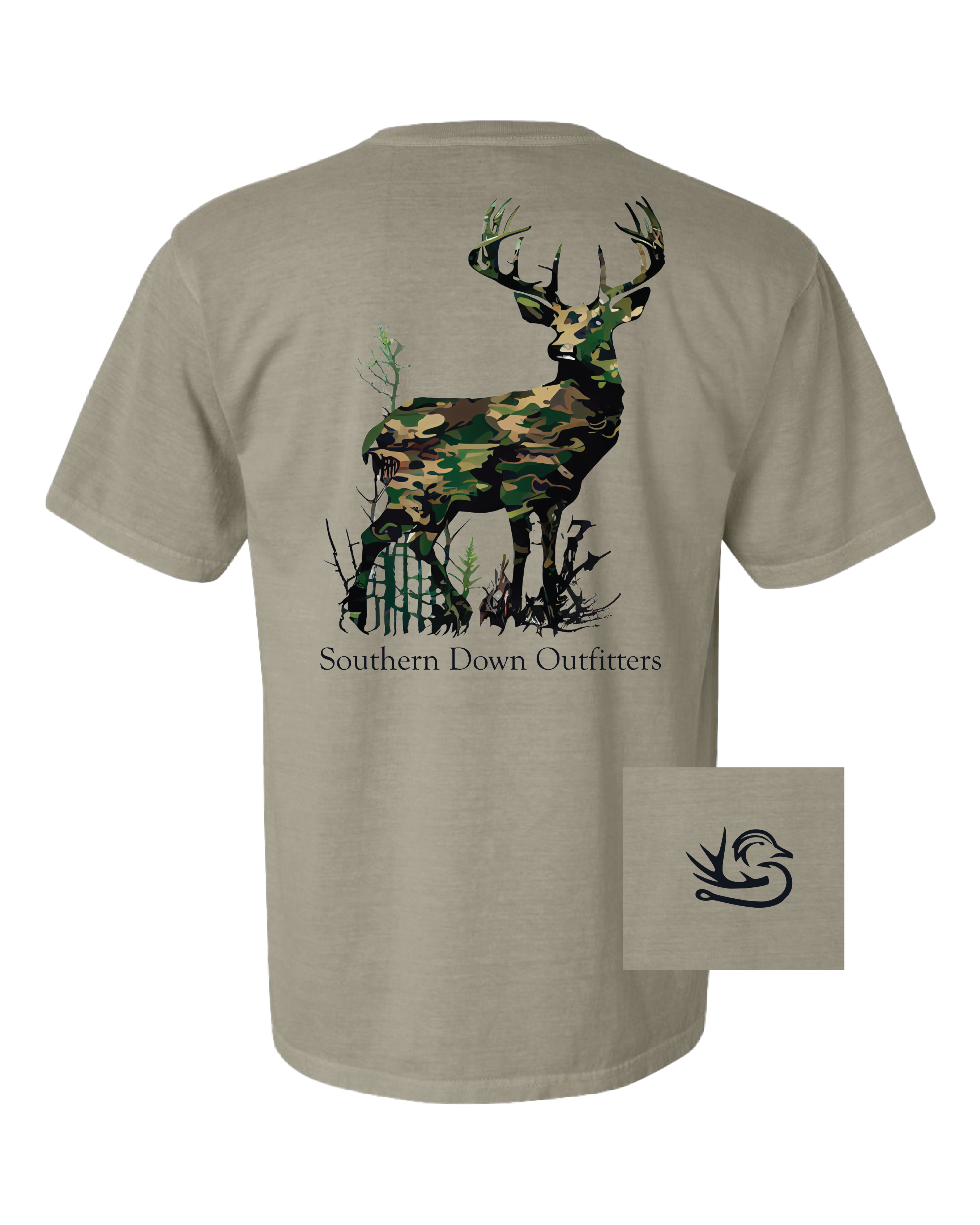 Camo Deer Tee