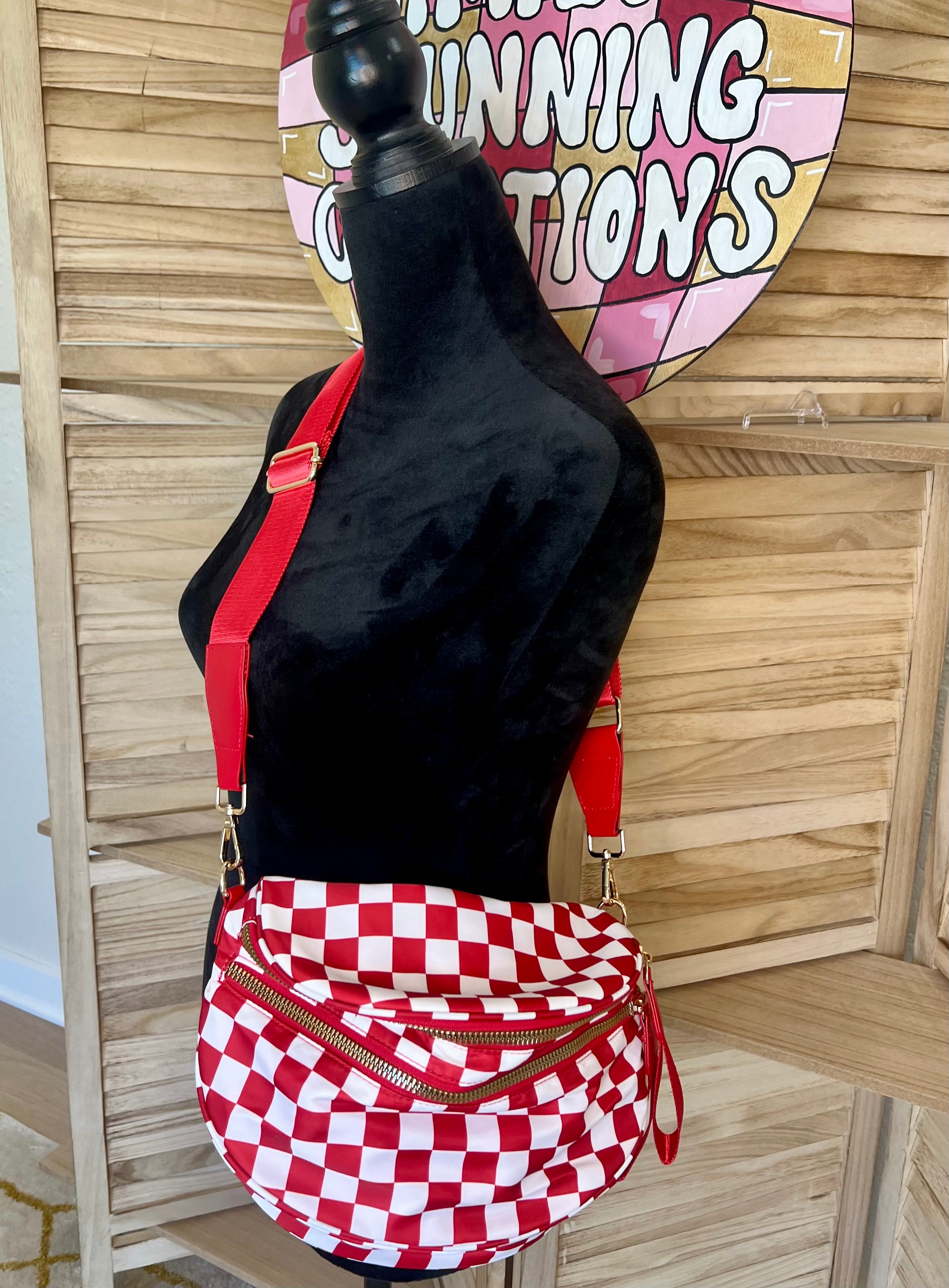 LARGE DOUBLE ZIPPER BUM BAG