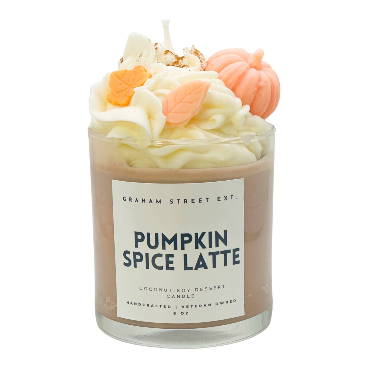 Pumpkin Spice Latte Dessert Candle