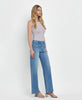 LOVERVET HIGH RISE WIDE LEG JEANS