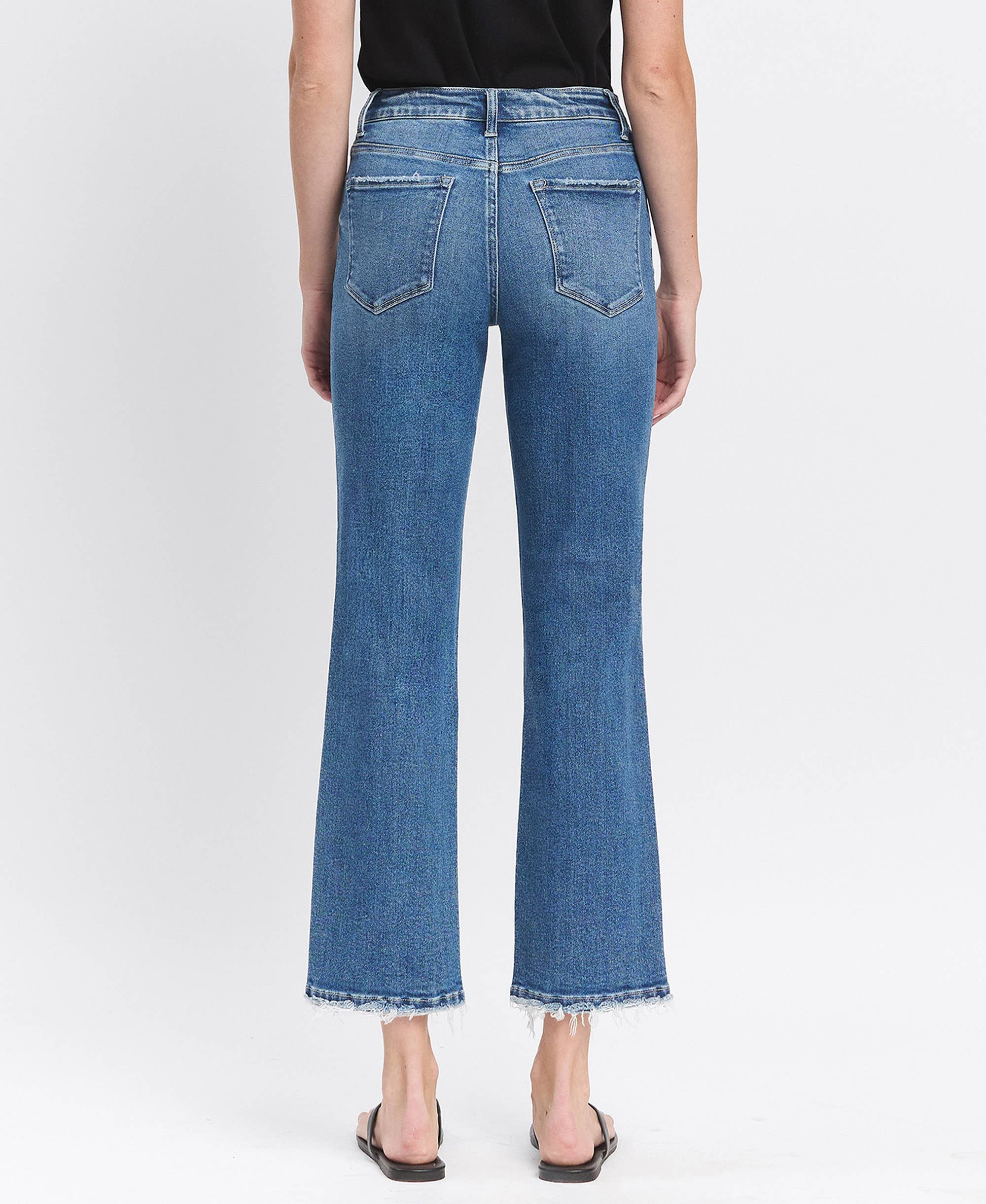 HIGH RISE STRAIGHT JEANS