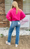 ZENANA HIGH WAISTED STRAIGHT LEG JEANS