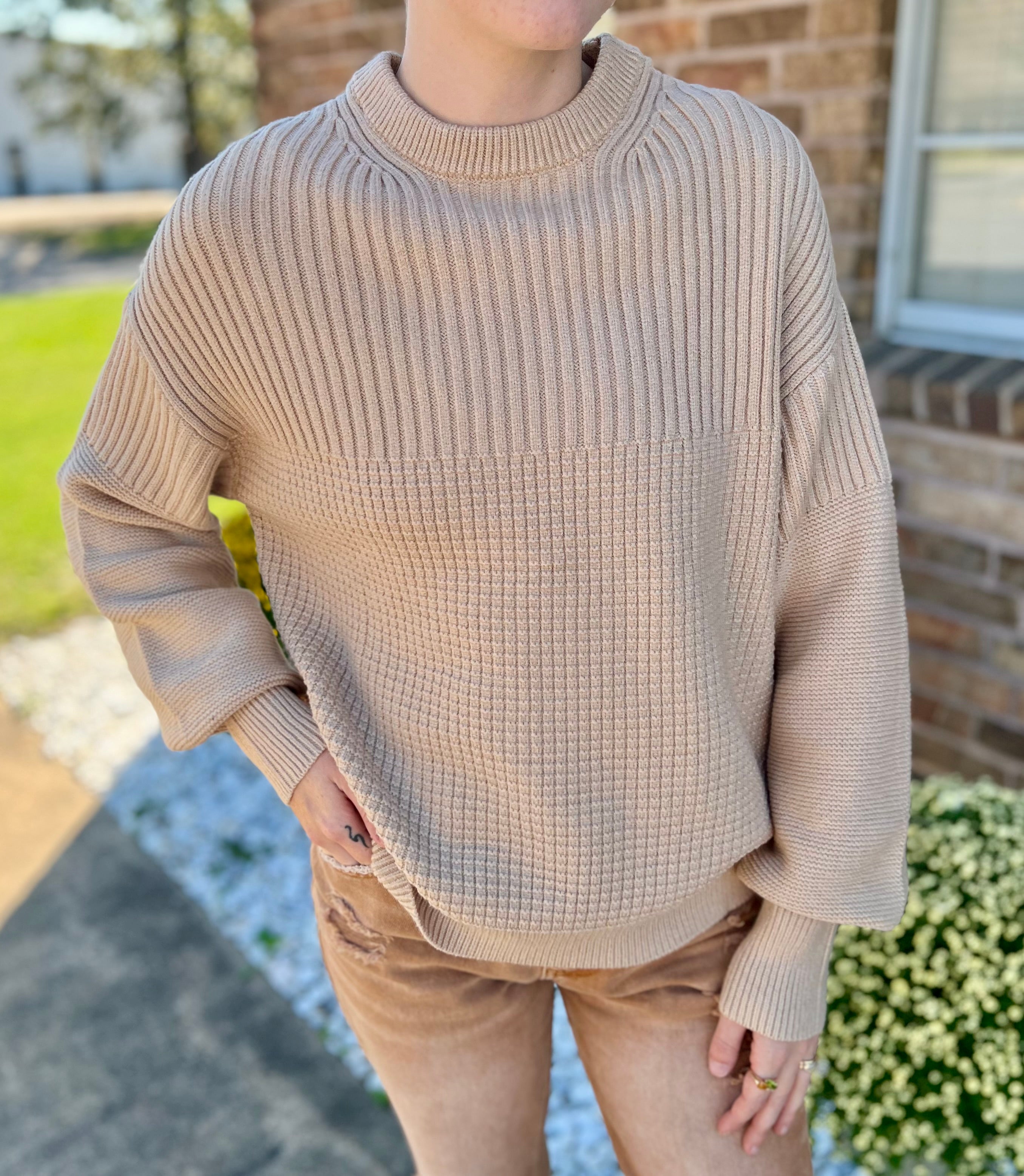 CLOUD SOFT CREW NECK SWEATER