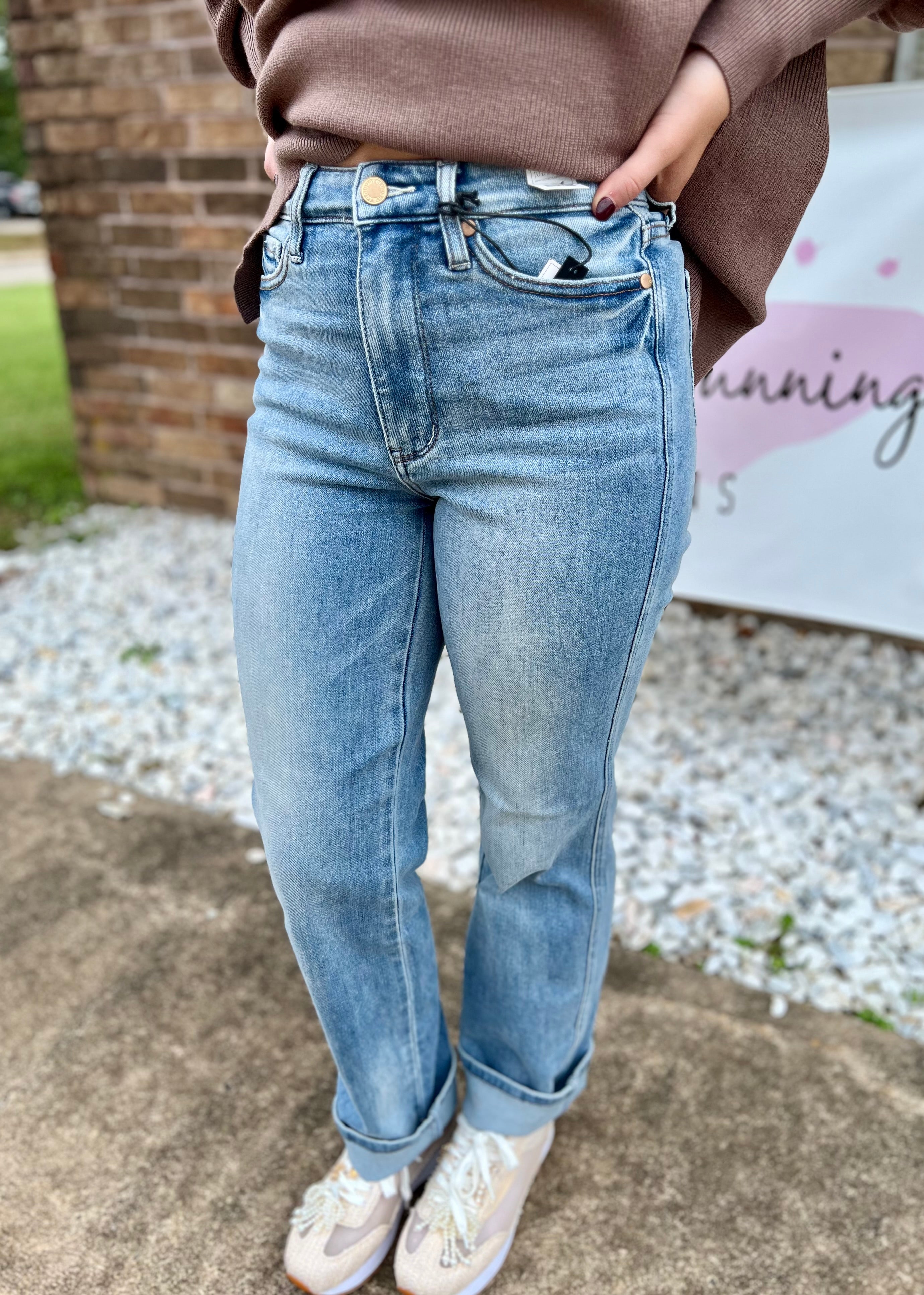 JUDY BLUE HIGH WAIST TUMMY CONTROL JEANS