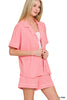 ZENANA SHORT SLEEVE 2 PIECE SLEEP SET