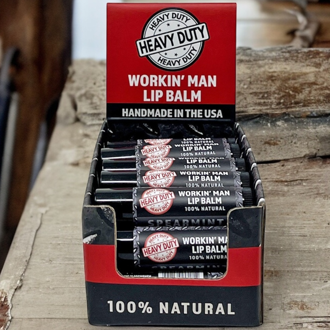 Men's Heavy Duty Lip Balm 100% Natural