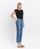 HIGH RISE STRAIGHT JEANS