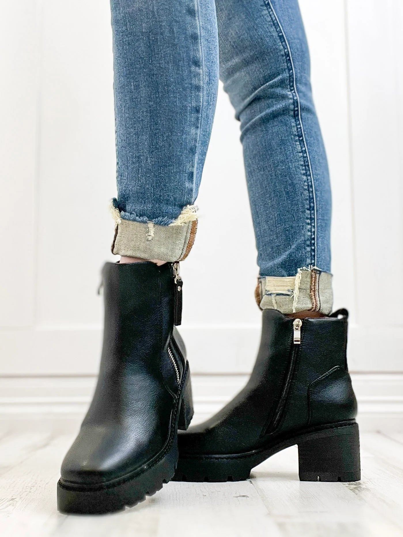 CORKYS “UP TO SNOW GOOD” BLACK BOOTIES