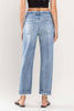 FLYING MONKEY HIGH RISE CUFFED BOYFRIEND JEANS