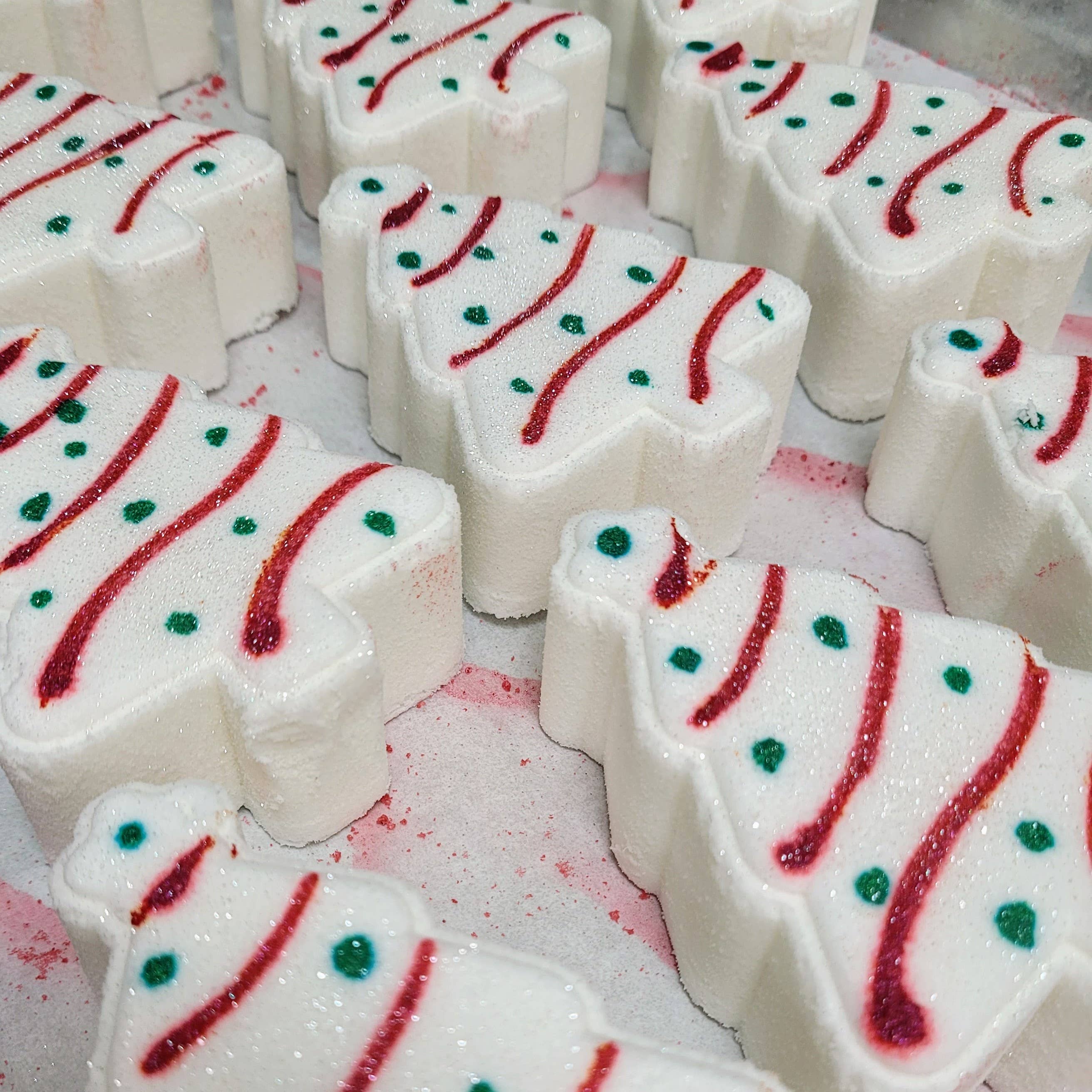 Little Debbie Christmas Tree Bath Bombs