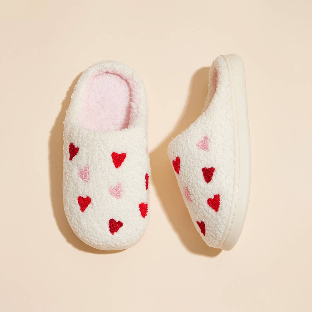 KIDS HEART SLIPPERS