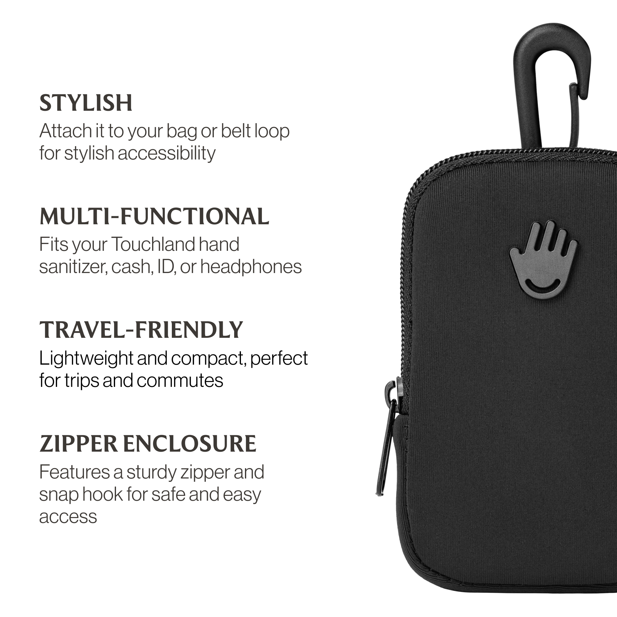 BLACK TOUCHETTE CASE