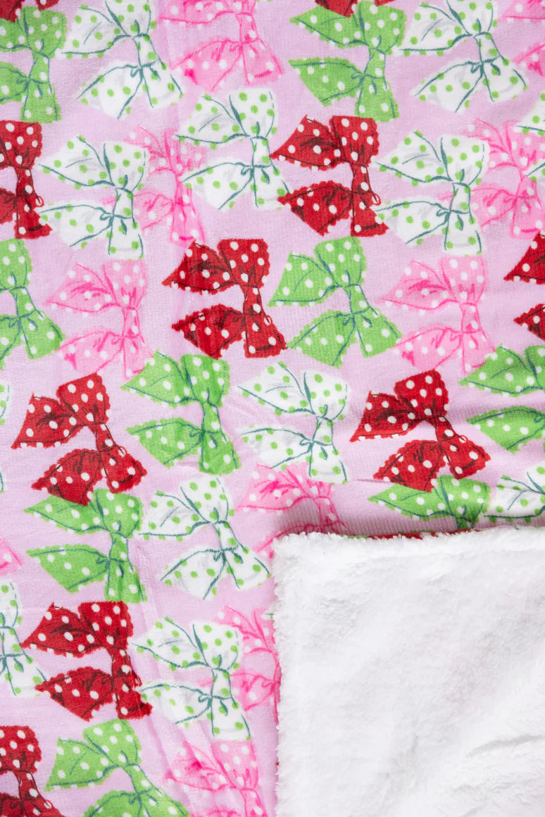 Simply Southern Soft Blanket-Bows