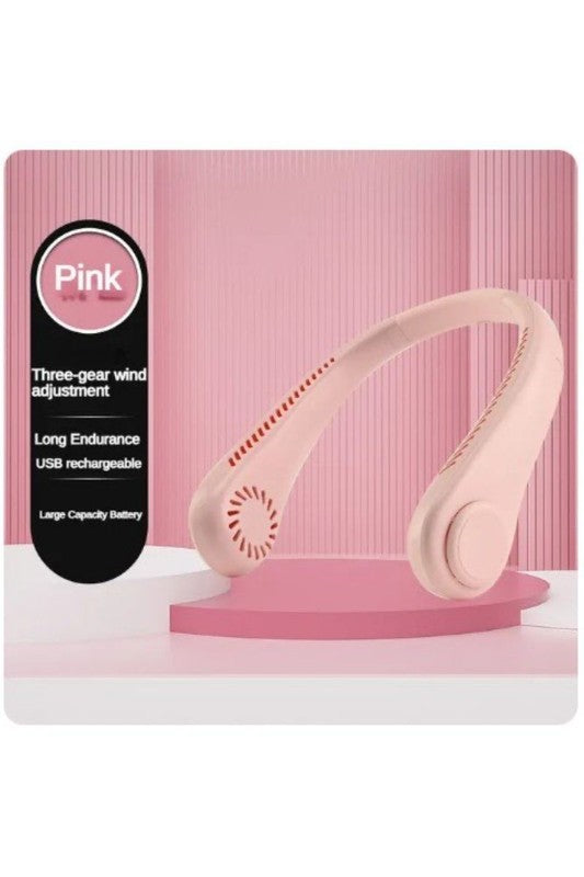 HANDS-FREE NECK FAN