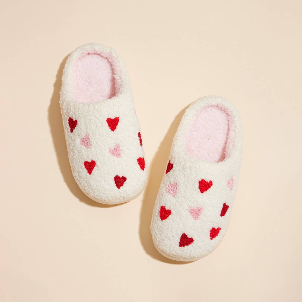 KIDS HEART SLIPPERS