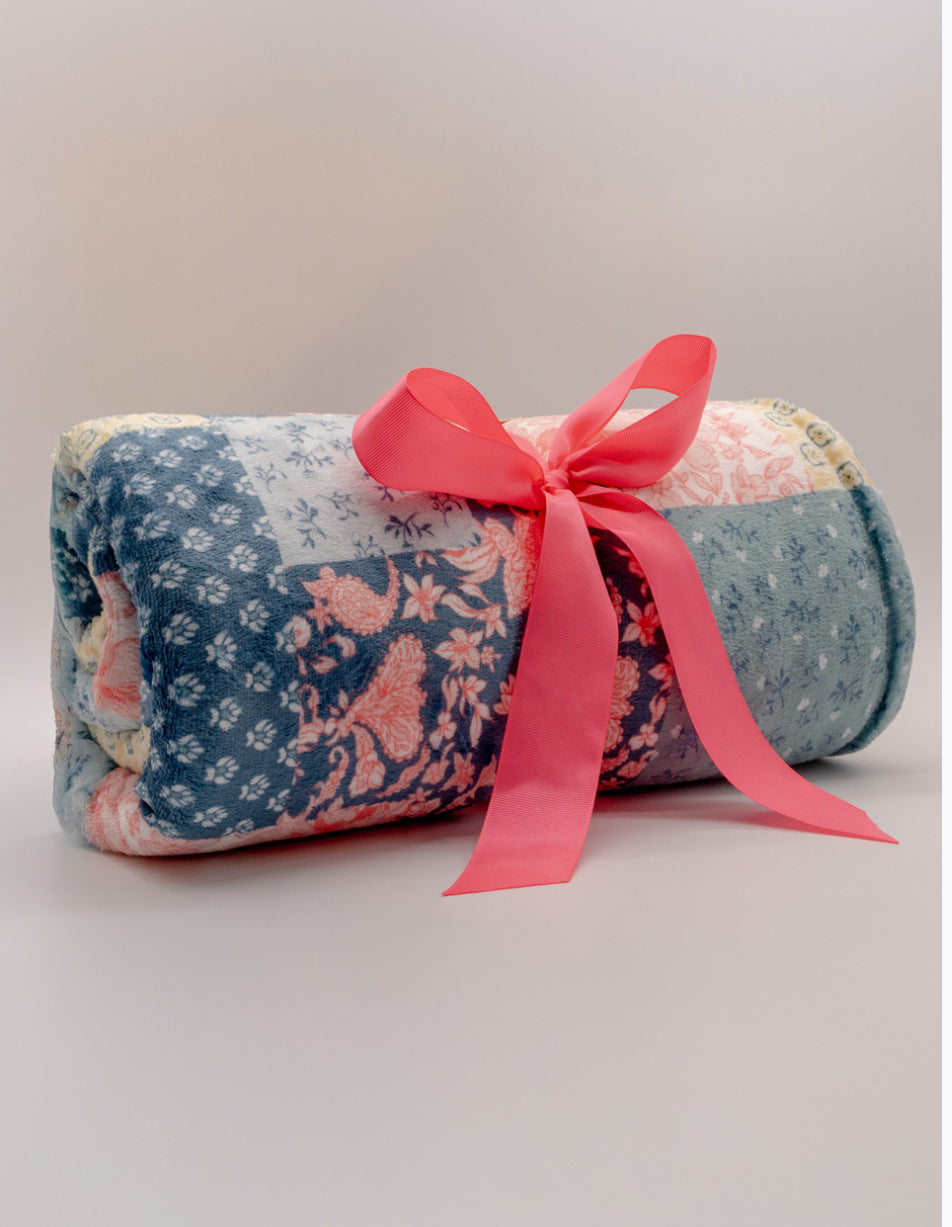 Simply Southern Soft Blanket-Patchwork