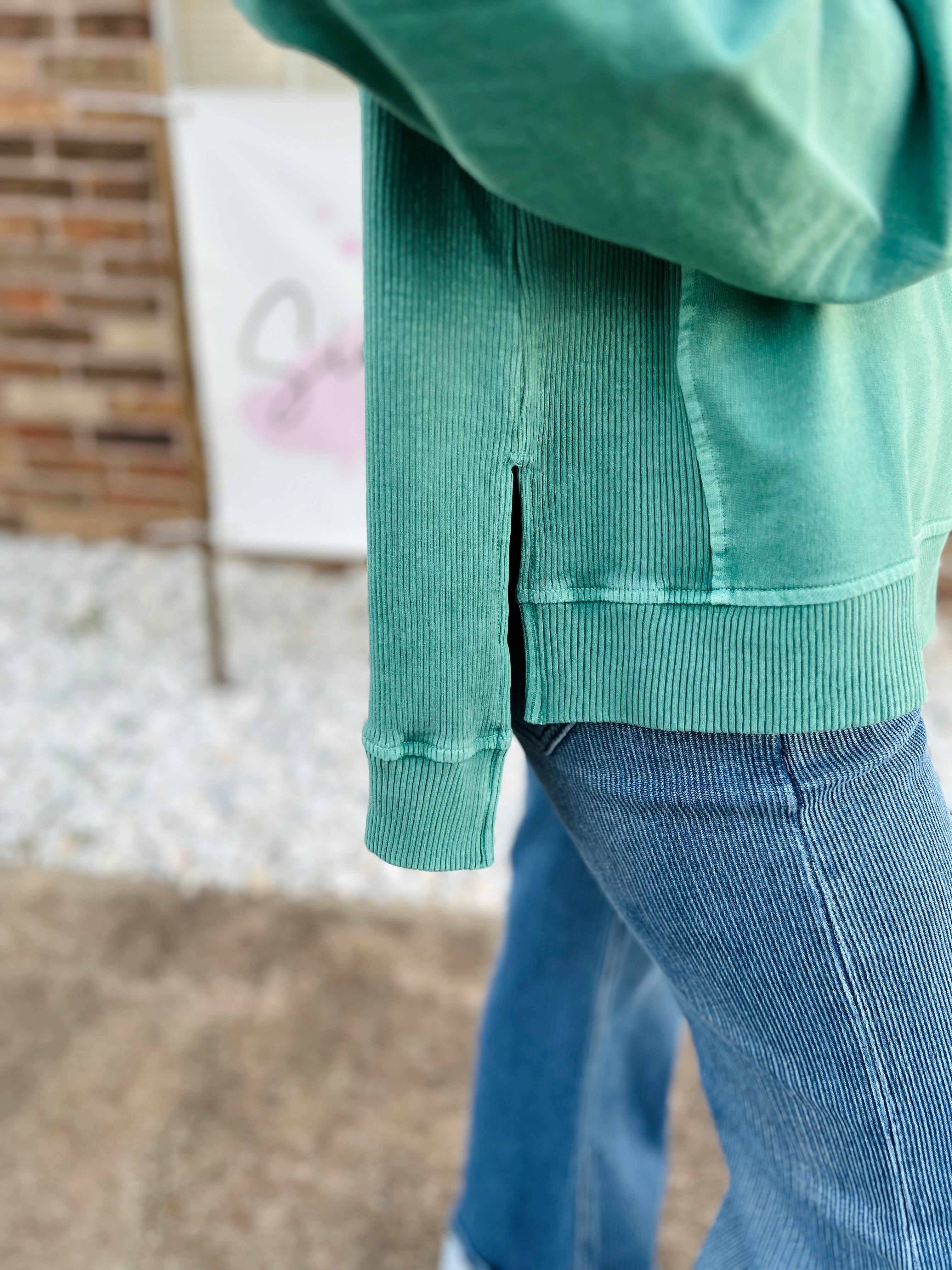 Merry Zenana Enzyme Wash Sweatshirt