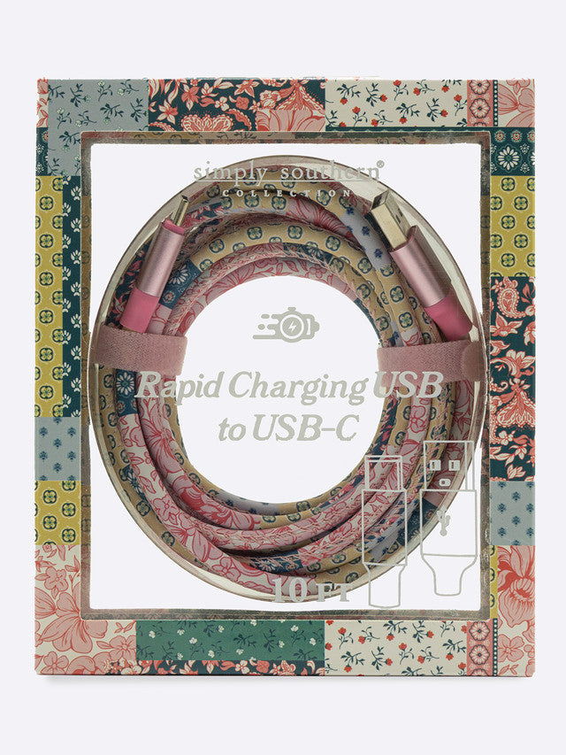 Simply Southern Charging Cable 10 Ft.