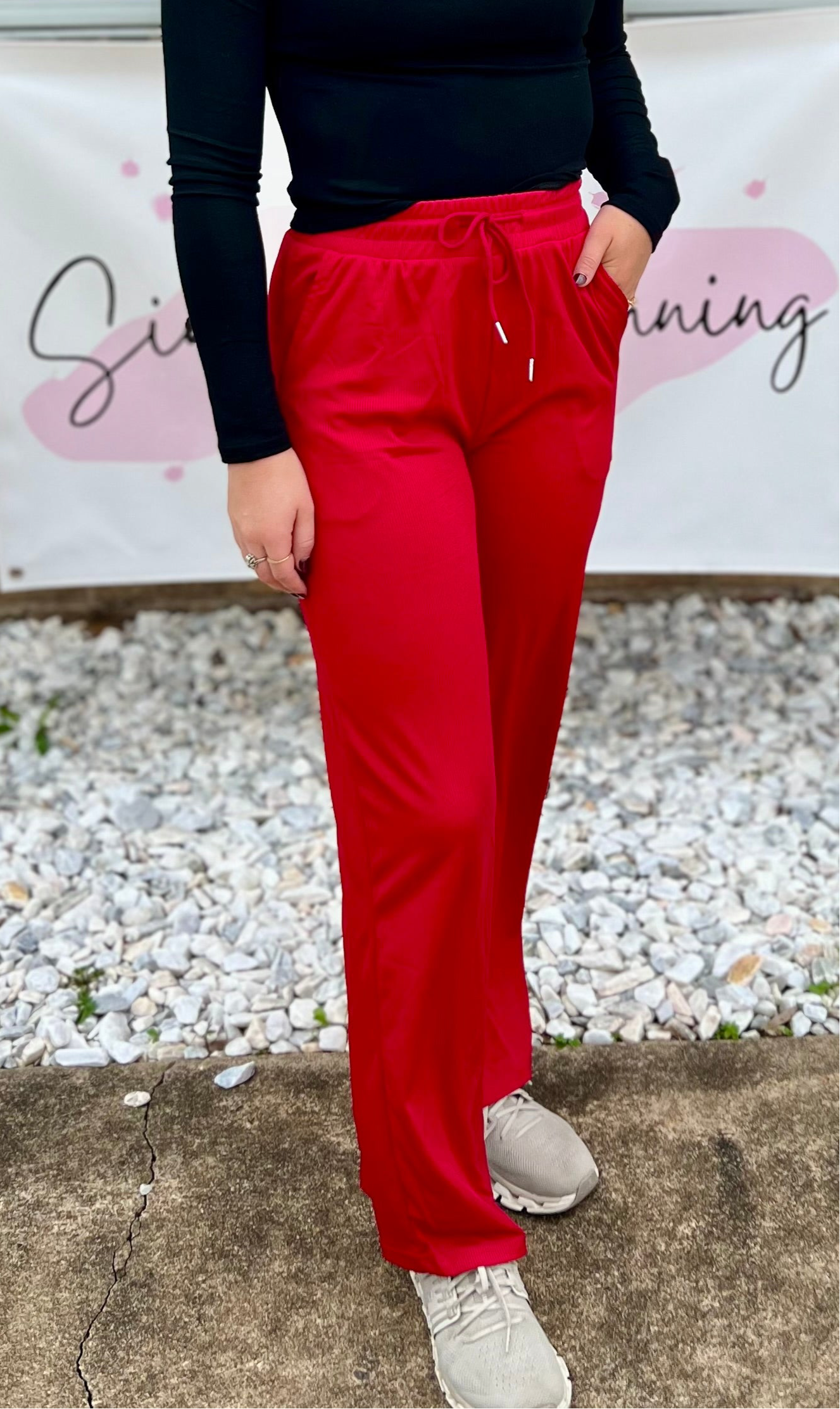 Everyday Ribbed Wide Leg Pants- 3 Colors