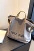 Large Canvas Tote Bag