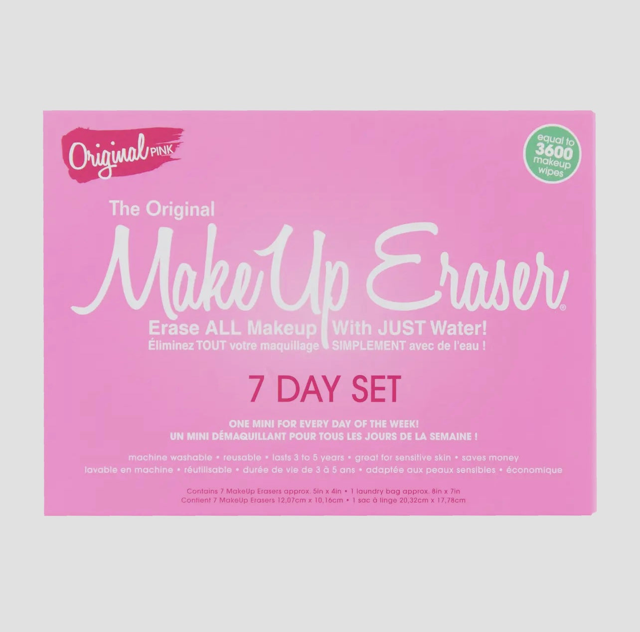 MakeUp Eraser 7 day set