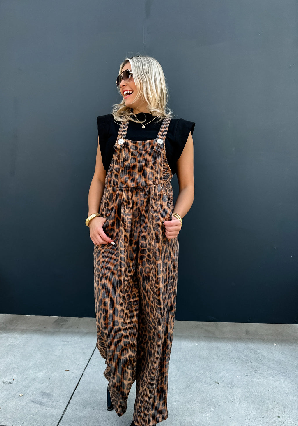 Blakeley Ribbed Soft Stretch Overalls