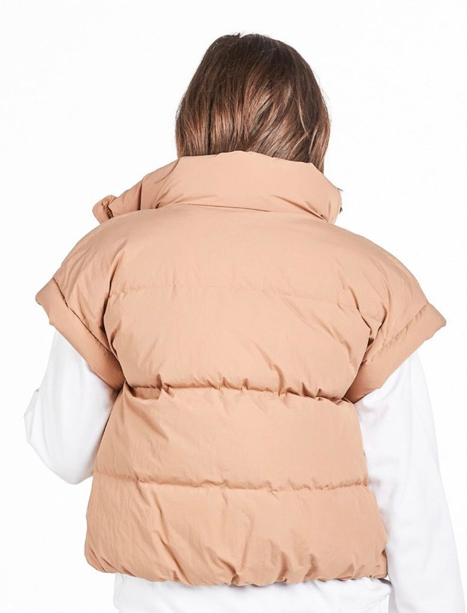 Simply Southern Lottie Caramel Vest