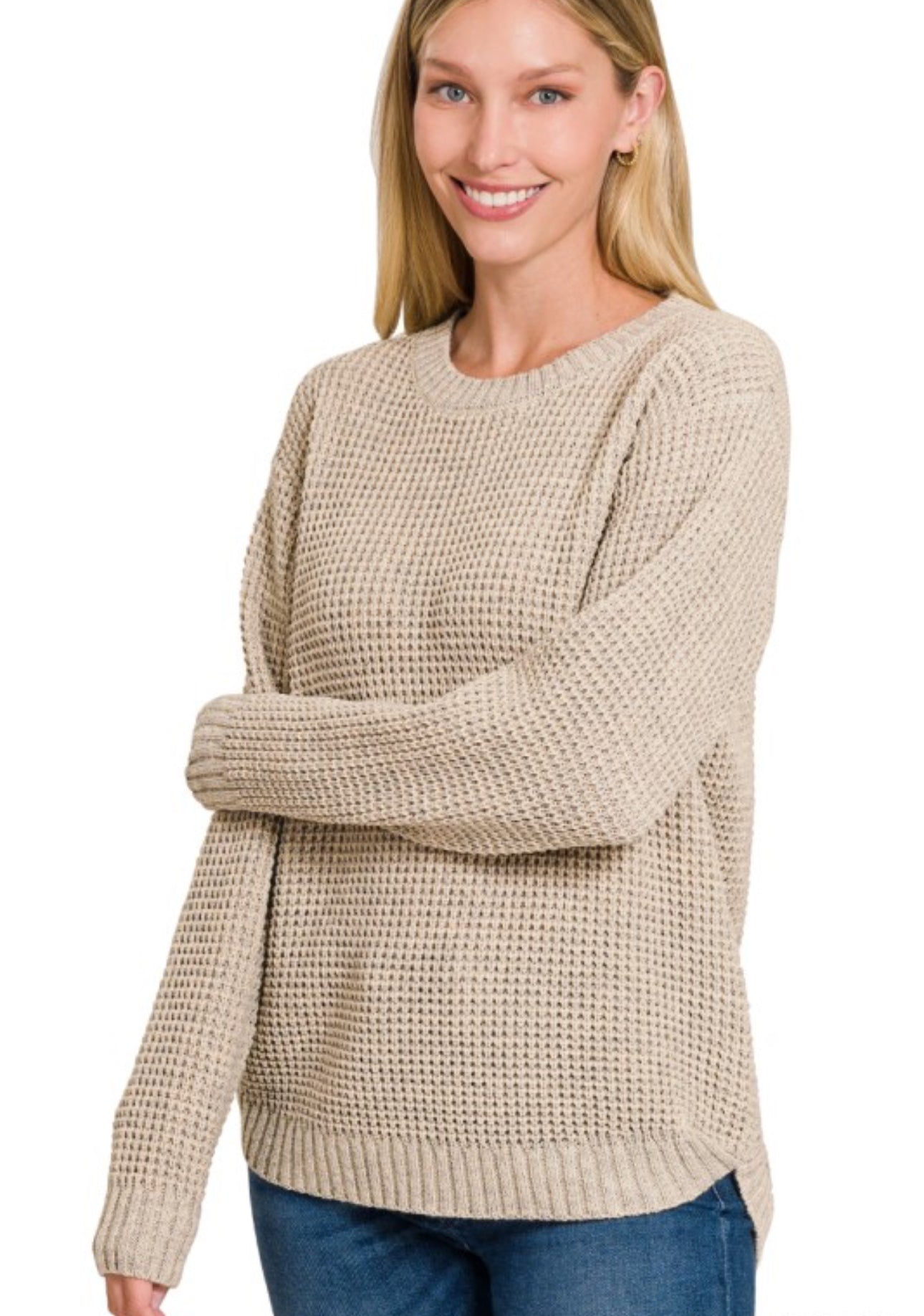ZENANA COZY AND CONNECTED SWEATER