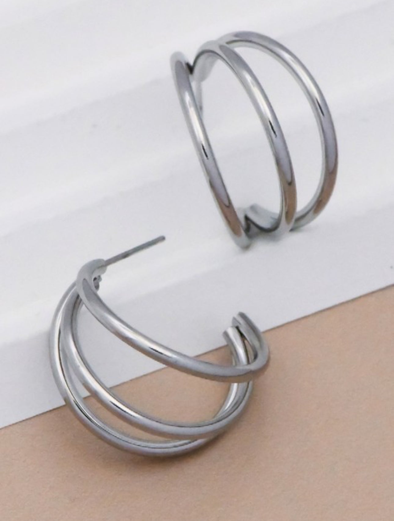 NON-TARNISH SILVER EARRINGS