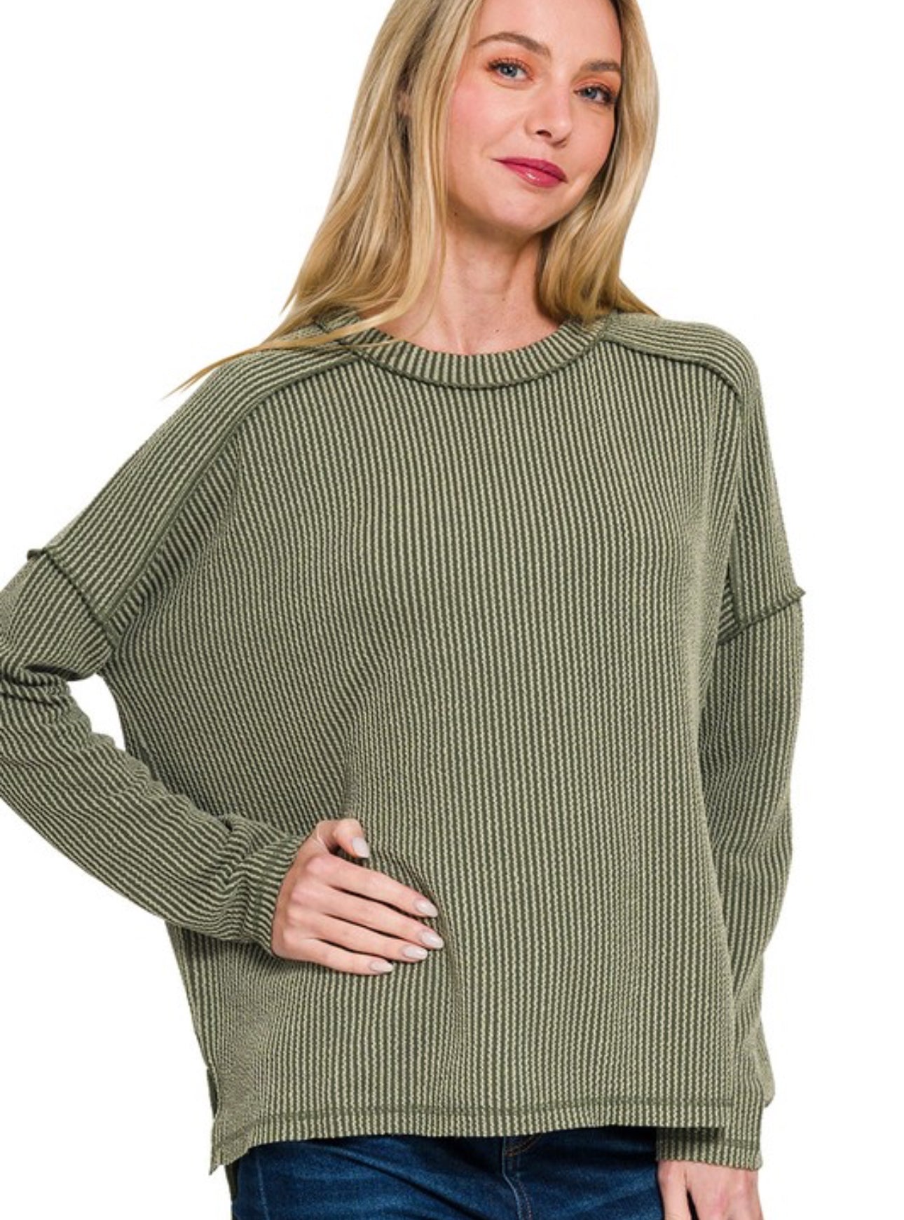 ZENANA OFF DUTY DARLING TOP