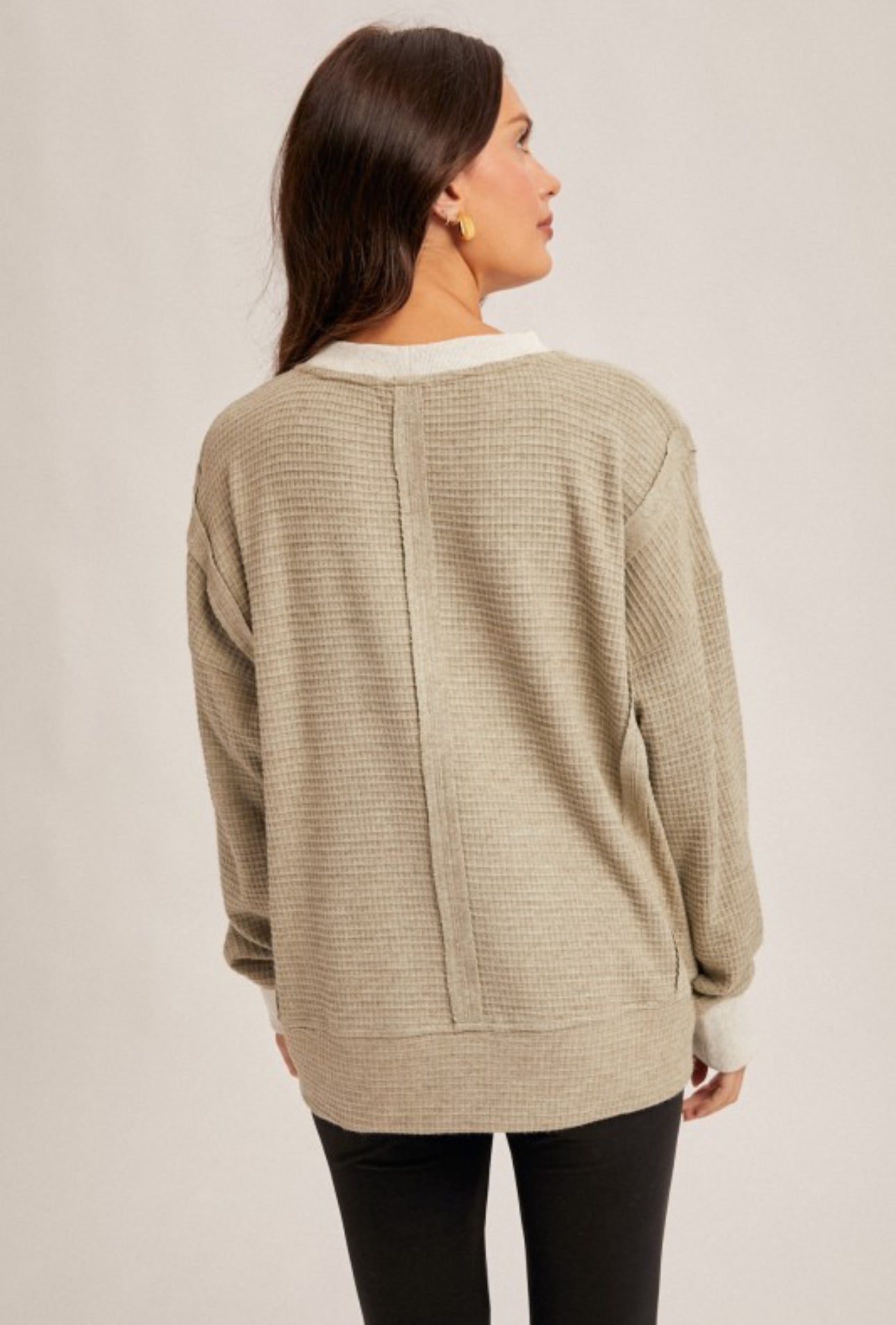 BRUSH THERMAL OVERSIZED CREWNECK