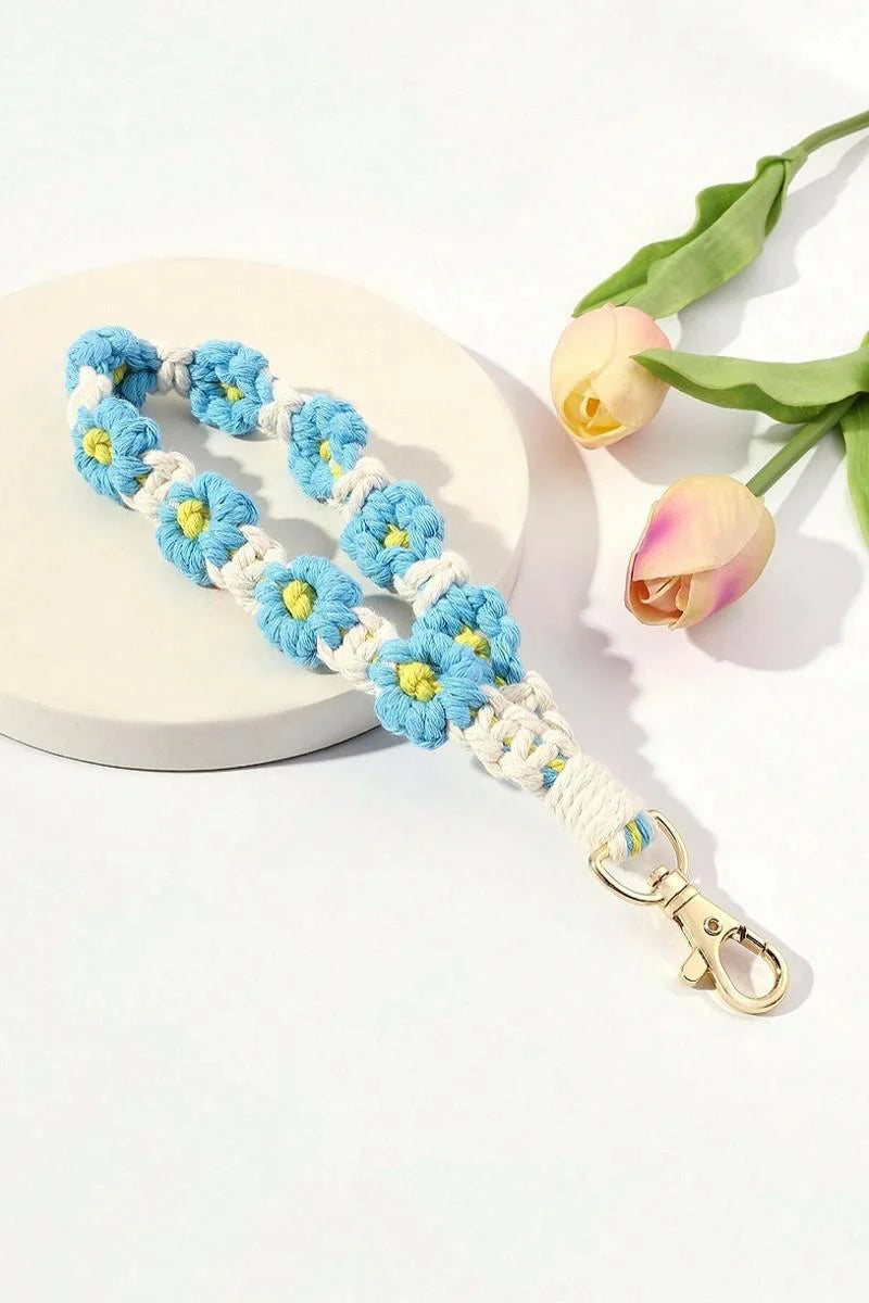 DAISY FLOWER KEYCHAIN