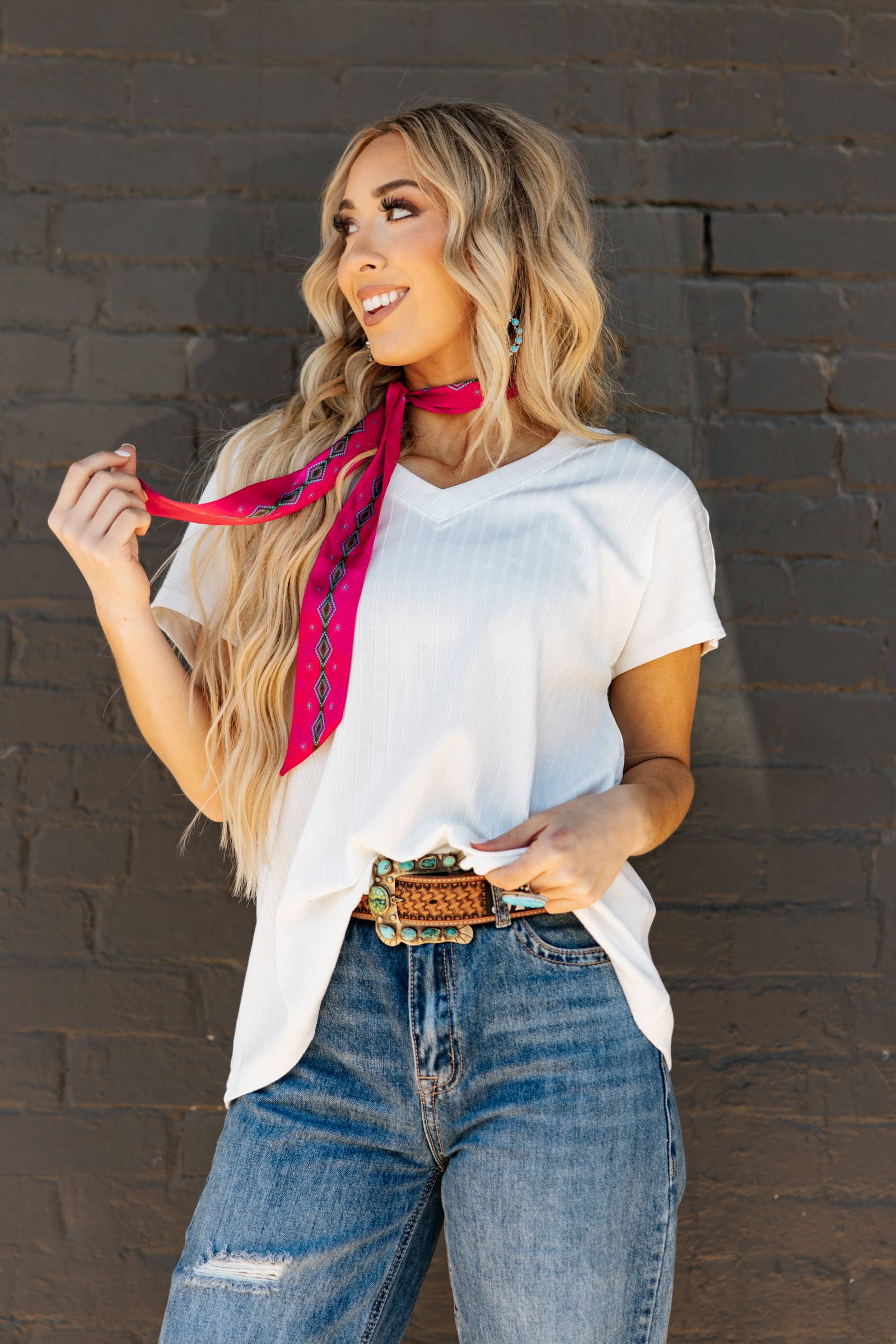 THE GO TO RIBBED TEE