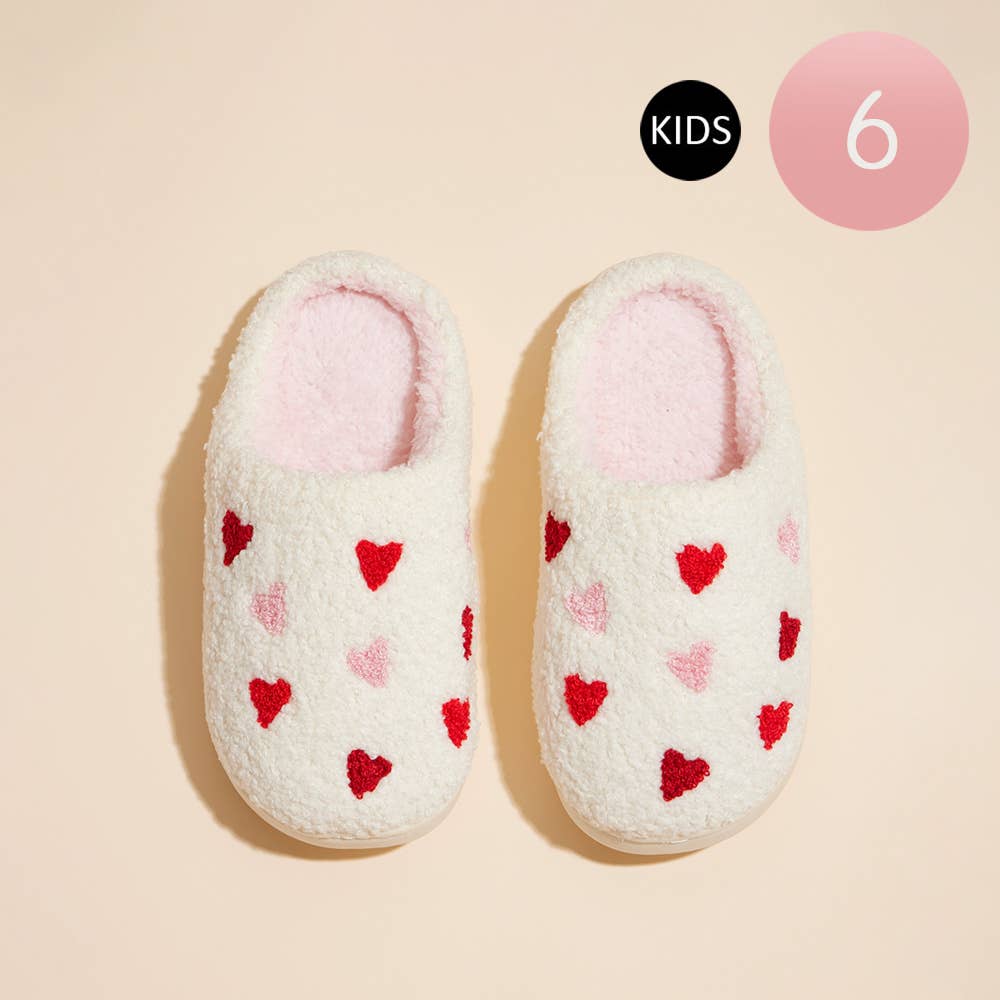 KIDS HEART SLIPPERS