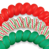 Sprial Hair Coils | Large | Santa Baby Hair Ties