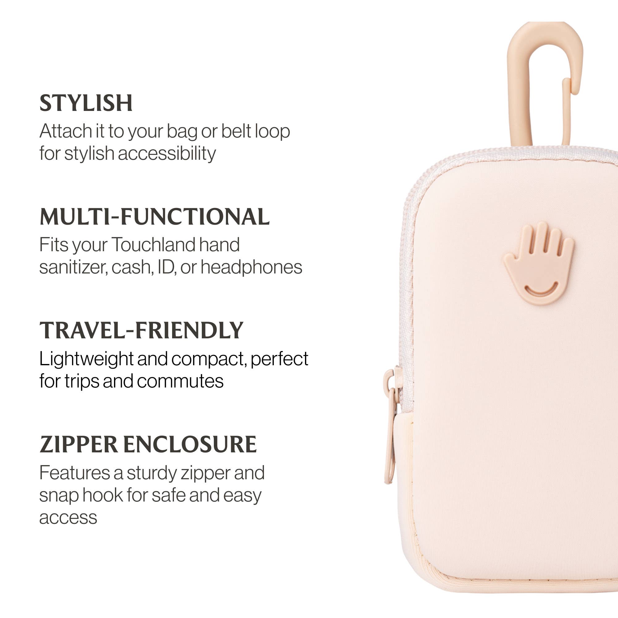 BLUSH PINK TOUCHETTE CASE