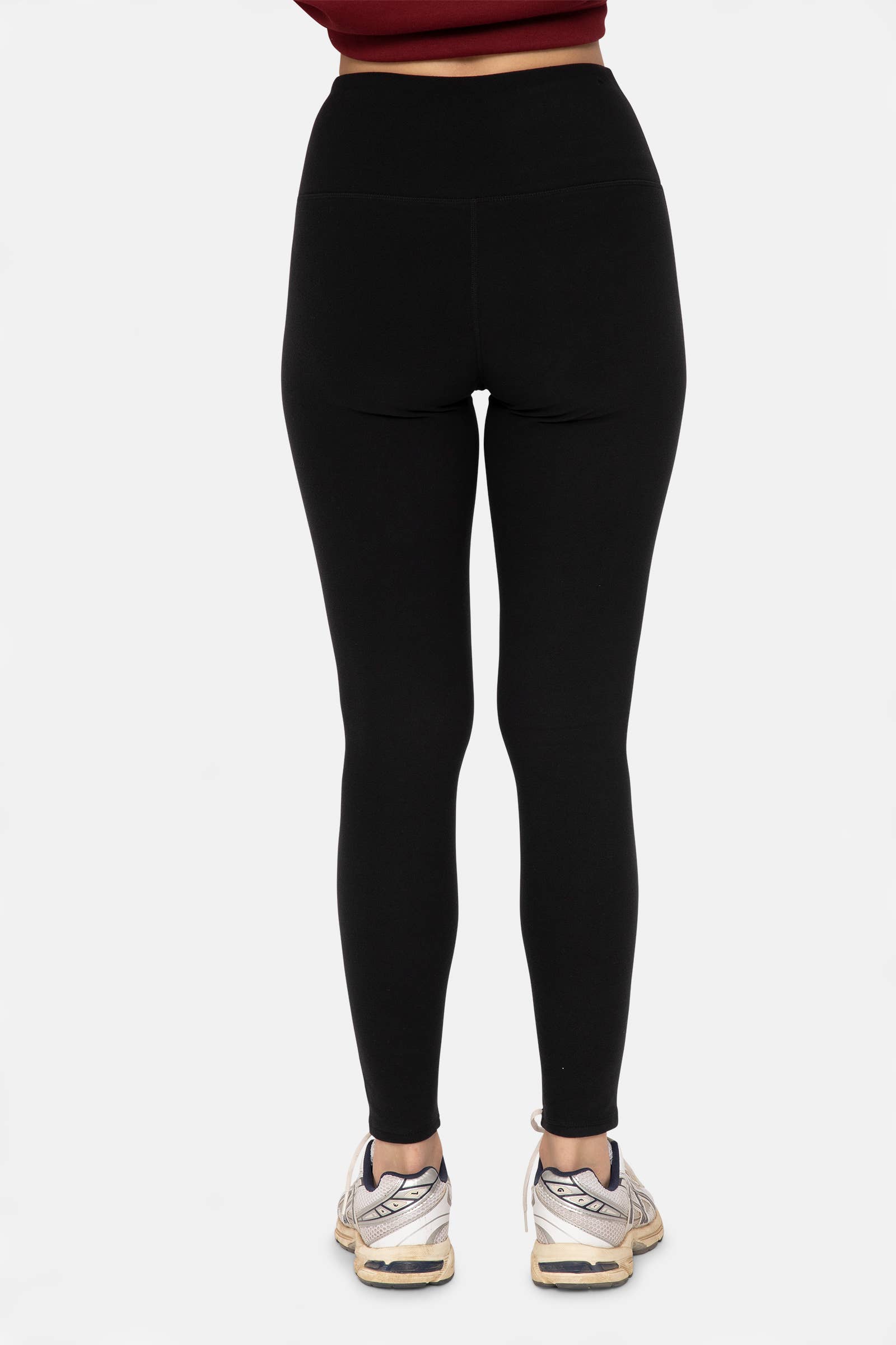 HIGH-WAISTED FLEECE LEGGINGS