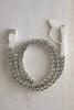 SILVER BEADED PHONE CHARGER