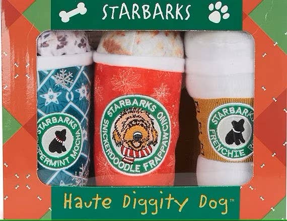 Starbarks Holiday Box-Christmas Dog Toy