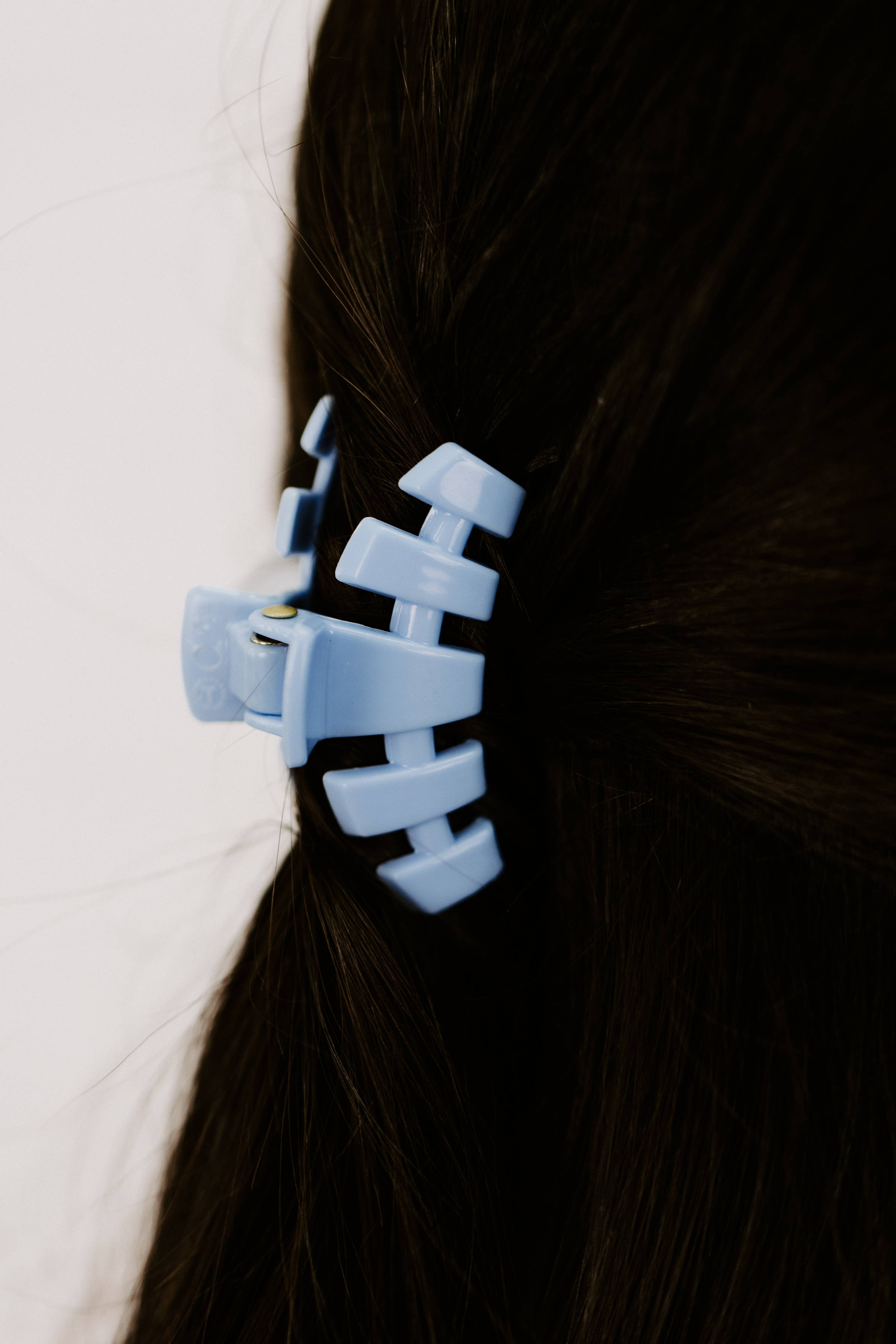 Classic Clear Skies Tiny Hair Clip